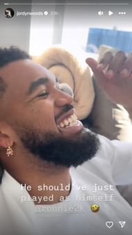 Woods posted a video on her Instagram account about KAT's failed 2K face scan.